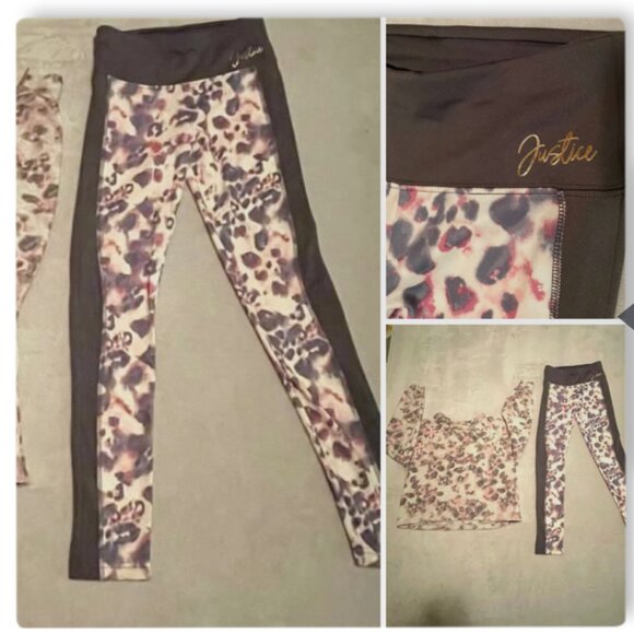 Justice Other - Justice (mall days) size 10 set including stretch pants & matching sweatshirt.